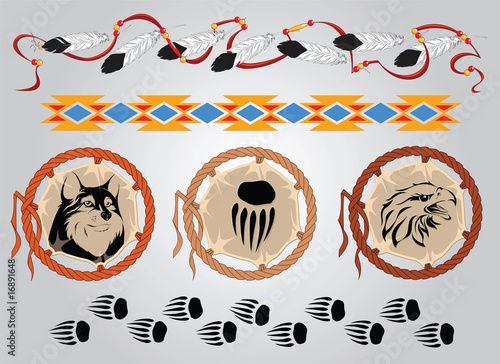 Tattoo Sketches Free on Photo Sketches For Tattoos And Design On An American Indian Theme