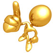 Mini Gold Guy
