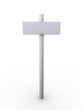 Blank sign