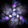 Abstract futuristic fractal background