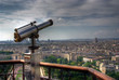 longue vue sur Paris