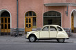 Small Old Car in the City