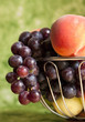 Basket with fruid