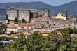 Panorama di Bracciano con il Castello Odescalchi, Lazio, Italia Panorama di Bracciano con il Castello Odescalchi, Lazio, Italia