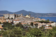 Panorama di Bracciano con il castello Odescalchi Panorama di Bracciano con il castello Odescalchi