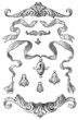 Ribbons and design elements vector Ribbons and design elements vector