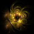 Abstract fractal background