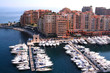 Harbor in Monaco with yachts