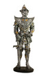 Knight souvenir isolated on white