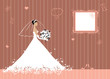 Bride beautiful with bouquet Bride beautiful with bouquet