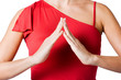Femme et concept immobilier