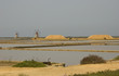 saltworks in sicily, italy