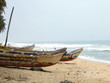 Strandszene in Ghana