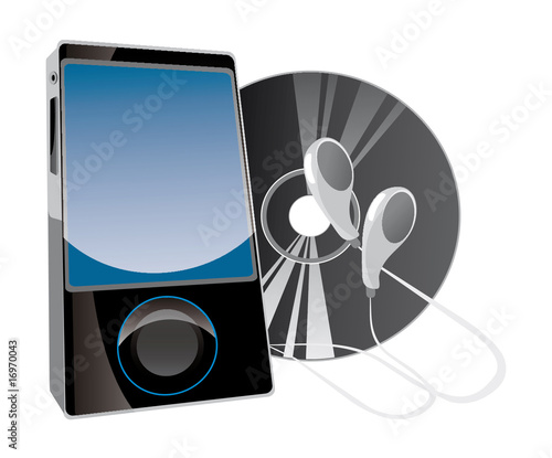 Stylish audio player Stylish audio player