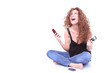 Woman on the phone