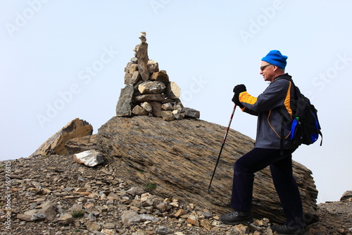 Foto: Hiking Trail, Glacier 3000, Col du Pillon, Alpen, Waadt,Schweiz Hiking Trail, Glacier 3000, Col du Pillon, Alpen, Waadt,Schweiz