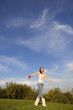 fashion woman in the park