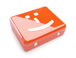 3d Orange Cmile Box