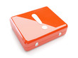 Orange Box With Exlamation Sign