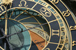 old astronomical clock in Prague, Czech republic