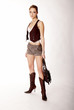 Frau mit Handtasche