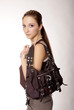 Frau mit Handtasche