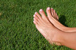 Barefoot in the Grass