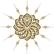 Traditional ottoman clean vector design