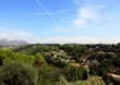 aerial view from the village of Saint-Paul France