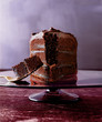 dessert, chocolate cake