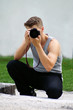 young photographer