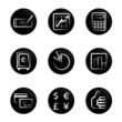 office object icon set