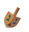 hanukkah dreidel isolated