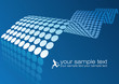 abstract blue wave design abstract blue wave design