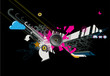 abstract party design
