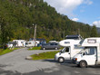 Campsite in the norwegian fjords Campsite in the norwegian fjords