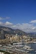 Yachten im Hafen Port Hercule von Monaco Yachten im Hafen Port Hercule von Monaco