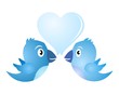 Vector: Twitter Love Vektor Twitter Love Vektor