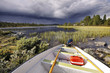 a boat at Lake Rogen - Sweden