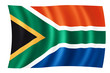 Flagge von Südafrika Flagge von Südafrika