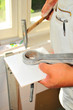 Handwerker bei der Arbeit