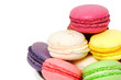 Plat de macarons assortis