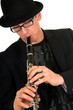 Music performer, clarinet