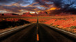 Sunset Image of Monument Valley