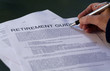 Retirement guidance