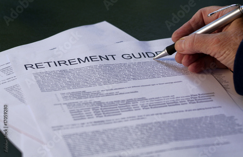 Photo: Retirement guidance Retirement guidance