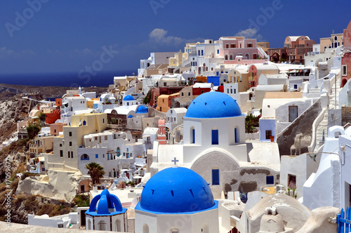 Beautiful island of Santorini, Greece Beautiful island of Santorini, Greece