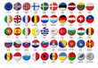 Europe-Buttons-Set-3D-round-pushed-down Europe-Buttons-Set-3D-round-pushed-down