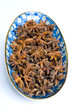 Star Anise spices in oriental bowl