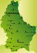 detailed vector map of luxembourg detailed vector map of luxembourg